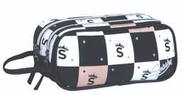 קלמר 2 תאים - שחור לבן ורודאתר אטרקציה מהיבואן לצרכן