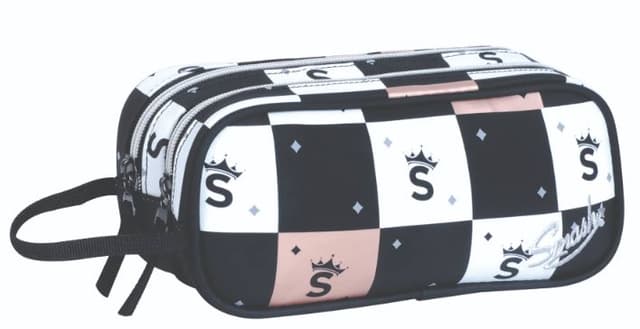 קלמר 2 תאים - שחור לבן ורודאתר אטרקציה מהיבואן לצרכן