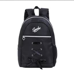 תיק גן שחור מעוצב עם שרוך קונים רק באטרקציה מהיבואן לצרכן