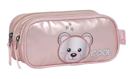 קלמר 2 תאים - דובי אפור ורודאתר אטרקציה מהיבואן לצרכן