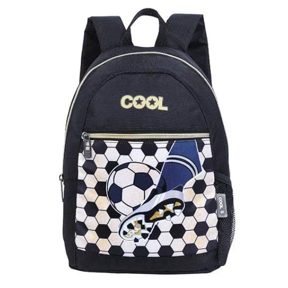 תיק גן כדורגל שחור זהב באתר אטרקציה מהיבואן לצרכן