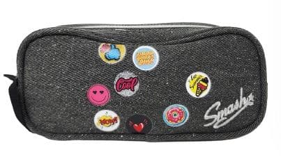 קלמר 2 תאים - צבע אפור נצנץאתר אטרקציה מהיבואן לצרכן