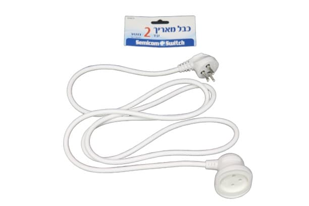 כבל מאריך 2 1.5*3 מטר יונדאי