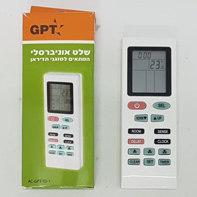 שלט אוניברסלי למזגני תדיראן קונים רק באטרקציה מהיבואן לצרכן