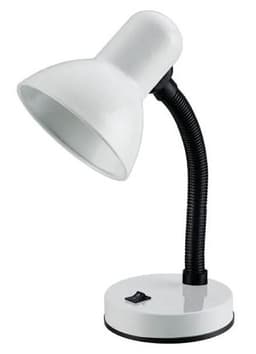 מנורת שולחן E27 GARDA לבן semicomאתר אטרקציה אונליין