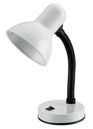 מנורת שולחן E27 GARDA לבן semicomאתר אטרקציה אונליין