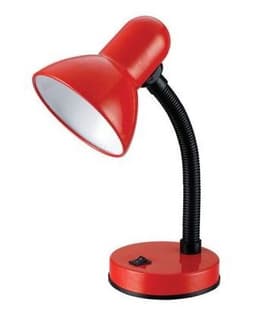 מנורת שולחן E27 GARDA אדום semicomאתר אטרקציה אונליין