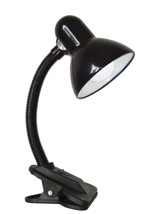 מנורת קליפס E27 GARDA שחור semicom אתר אטרקציה אונליין