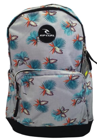 תיק גב אפור פרחים RIPCURL באטרקציה אונליין מהיבואן לצרכן