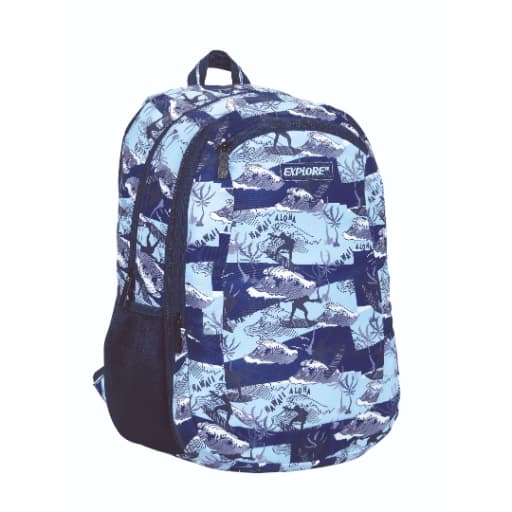 תיק גב אקספלור 2 ב1 גלישה כחול תכלת באטרקציה אונליין מהיבואן לצרכן