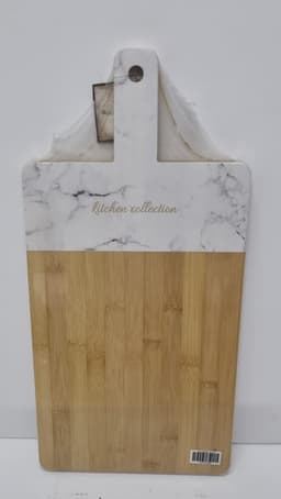 קרש חיתוך עץ מעוצב עם ידית במבחר דוגמאות 40X25 סמ