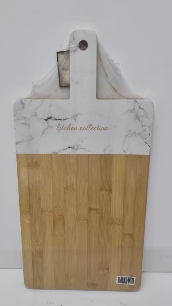 קרש חיתוך עץ מעוצב עם ידית במבחר דוגמאות 40X25 סמ