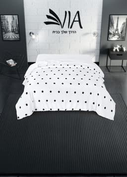 פוך חורף אינדיגו יחיד.