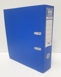 קלסר משרדי גב 8 A4 - כחול קונים רק באטרקציה מהיבואן לצרכן