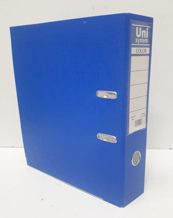 קלסר משרדי גב 8 A4 - כחול קונים רק באטרקציה מהיבואן לצרכן