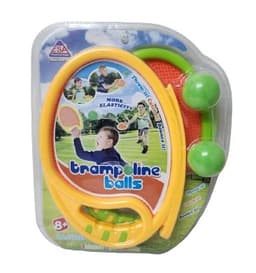 זוג מטקות רשת עם ידית ו 2 כדורים 23X17 ס"מ אטרקציה אונליין