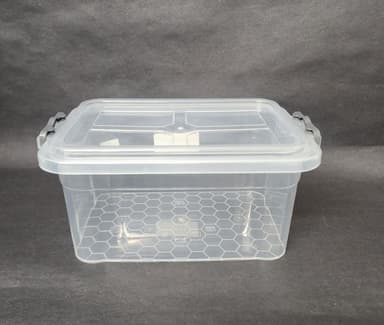 קופסה מלבנית עם מכסה וסוגרים 22X14.5 ס"מ קונים רק באטרקציה מהיבואן לצרכן