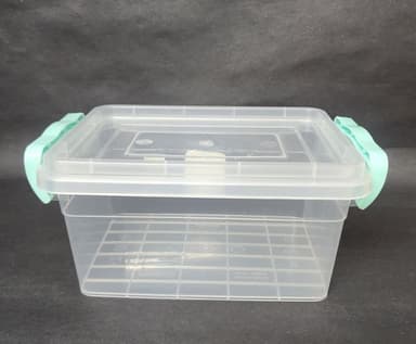 קופסה מלבנית עם מכסה וסוגרים 22X14 ס"מאתר אטרקציה אונליין