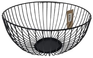 קערת אחסון דקורטיבית שחורה באתר אטרקציה מהיבואן לצרכן