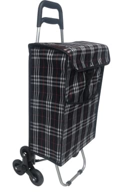 עגלת שוק עם כיס קדמי מתקפלת - 3 גלגלים במבחר צבעים קונים רק באטרקציה מהיבואן לצרכן