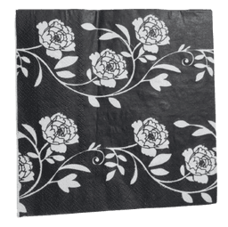 חבילה 20 מפיות מעוצבות דו שכבתי פרחים/עיטורים 33X33 ס"מ קונים רק באטרקציה מהיבואן לצרכן