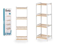 מעמד 4 מדפים 100X35X30 ס"מ, אטרקציה אונליין