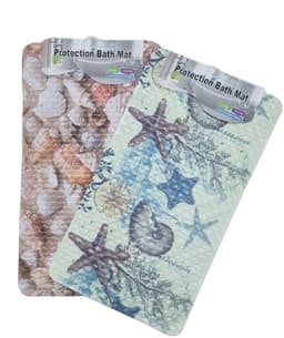 שטיח גומי לאמבטיה למניעת החלקה בדגמים נבחרים