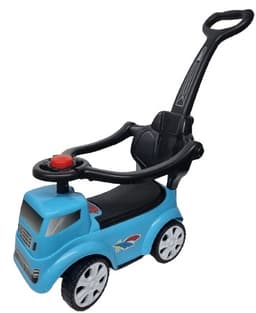 בימבה עם מוט דחיפה בצורת משאית במבחר צבעים קונים רק באטרקציה מהיבואן לצרכן