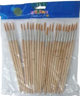 מארז 25 יח' מכחולים מס' 8 קונים רק באתר אטרקציה