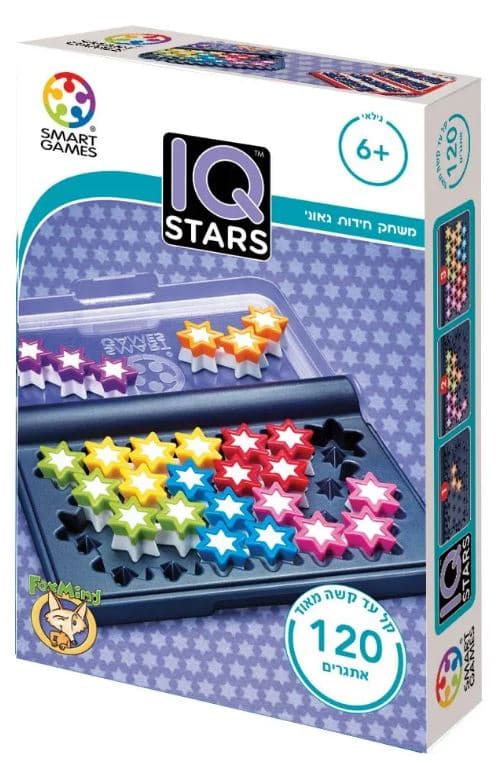IQ Stars - איי קיו סאטרס משחק חידות גאוני