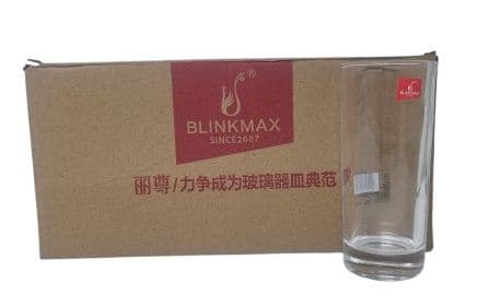 חבילה 10 כוסות זכוכית גבוהות באתר אטרקציה מהיבואן לצרכן