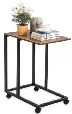 שולחן צד עם גלגלים 25X45X63 ס"מ רק באתר אטרקציה.