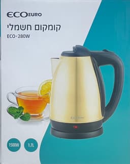 קומקום נירוסטה 1.7 eco euro פנינה