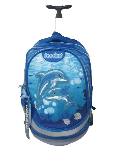 תיק טרולי - זוג דולפינים קונים רק באטרקציה מהיבואן לצרכן