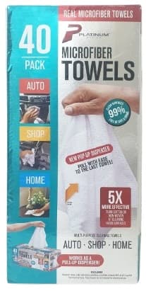 מארז חסכון  40 מטליות מיקרופייבר