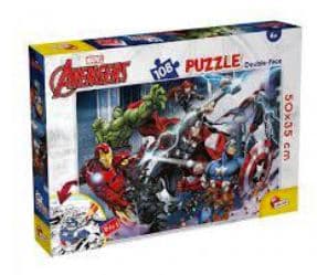 פאזל 108 חלקים - גיבורי על קונים רק באטרקציה מהיבואן לצרכן