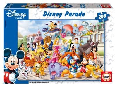 פאזל 200 תהלוכת דיסני קונים רק באטרקציה מהיבואן לצרכן