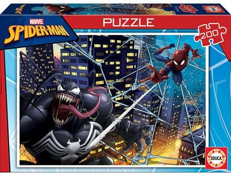 ספיידרמן - פאזל 200 חלקים קונים רק באטרקציה מהיבואן לצרכן
