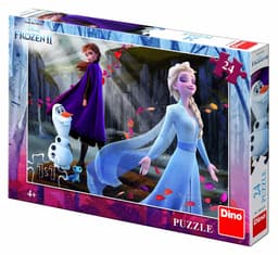 פאזל 24 חלקים - פרוזן 2 קונים רק באטרקציה מהיבואן לצרכן