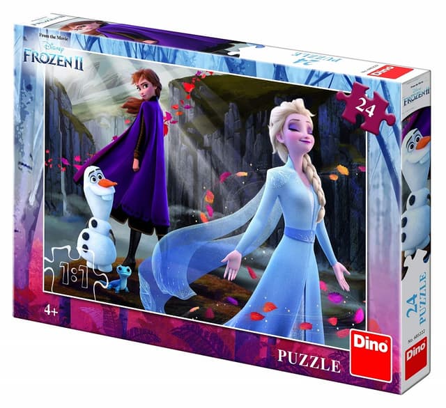 פאזל 24 חלקים - פרוזן 2 קונים רק באטרקציה מהיבואן לצרכן