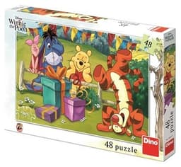 פאזל 48 חלקים - פו הדב קונים רק באטרקציה מהיבואן לצרכן