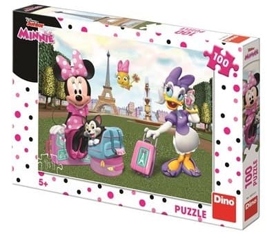 פאזל 100 חלקים - מיני מאוס קונים רק באטרקציה מהיבואן לצרכן