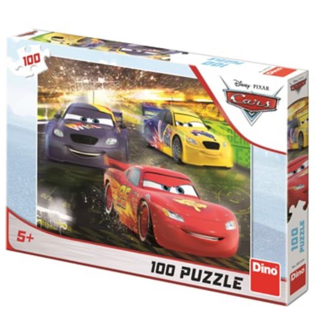פאזל 100 חלקים - מכוניות מירוץ קונים רק באטרקציה במחיר משתלם