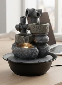 מזרקה דקורטיבית לבית ולמשרד קונים רק באטרקציה מהיבואן לצרכן