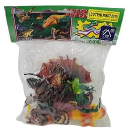 סט חיות לטאות צפרדעים בשקיתאטרקציה מהיבואן לצרכן