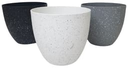 בית עציץ דגם שיש במבחר צבעים כ-15.5X15 ס"מ קונים רק באטרקציה מהיבואן לצרכן