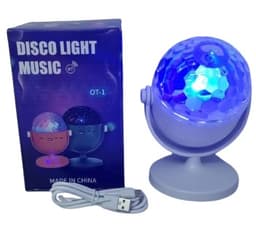 מנורת דיסקו נטענת עם רמקול בלוטוס קונים רק באטרקציה מהיבואן לצרכן