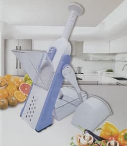 קוצץ ירקות מנדולינה ידנית עם 8 מצבי חיתוך 5 ב 1 קונים רק באטרקציה מהיבואן לצרכן