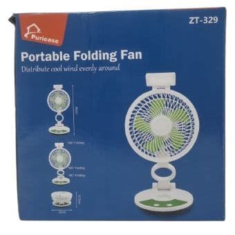 מאוורר שולחני מתקפל עם תאורה נטען קונים רק באטרקציה מהיבואן לצרכן