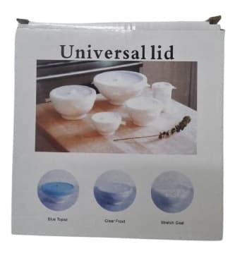 סט 5 מכסים מסיליקון בגדלים שונים רק באטרקציה.